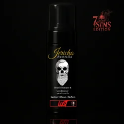 Jericho Lust (7 Sins Edition) 2 in 1 Beard Shampoo & Conditioner 150ml